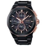 Seiko Astron Men Black Dial Solar Watch - SSH158J1