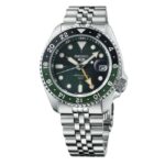 Seiko New 5 Sports Men Green Dial Automatic Watch - SSK035K1