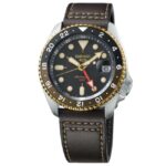 Seiko New 5 Sports Men Brown Dial Automatic Watch - SSK036K1