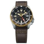 Seiko New 5 Sports Men Brown Dial Automatic Watch - SSK036K1