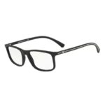 Emporio Armani Men Square Shape Eyeglasses - 0EA3135 5063 55