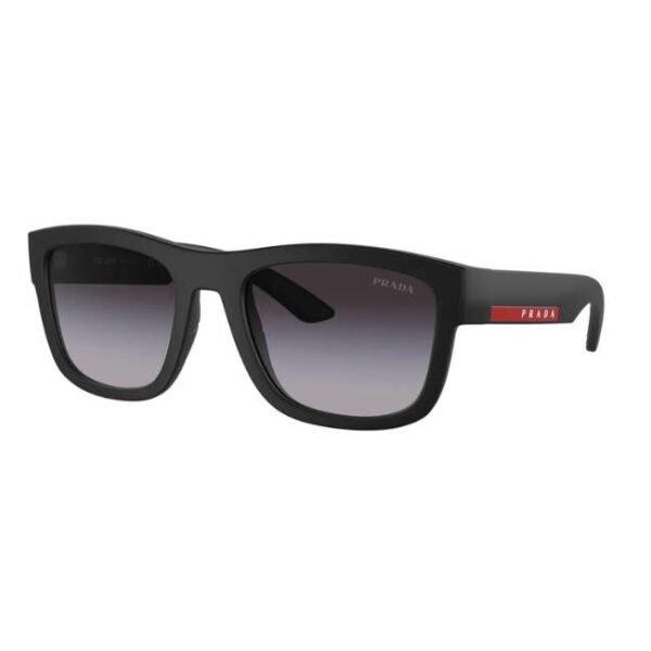 Prada Unisex Grey Lens Sunglasses - 0PS 01ZS 1BO09U56