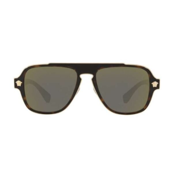 Versace Men Aviator Shape Sunglasses | 0VE2199 12524T56