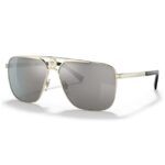 Versace Men Pilot Shape Sunglasses | 0VE2238 12526G61