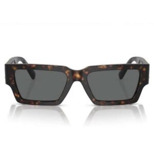 Versace Unisex Rectangle Shape Sunglasses | 0VE4459 108/8754