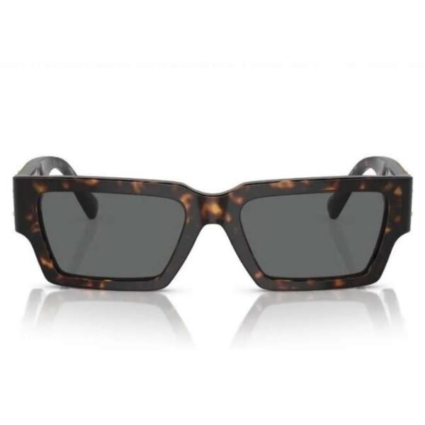 Versace Unisex Rectangle Shape Sunglasses | 0VE4459 108/8754