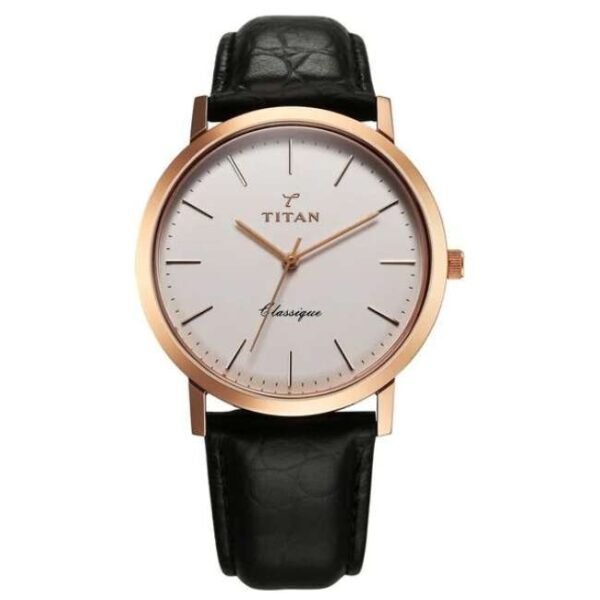 Titan 40 years Men Silver Dial Quartz Watch - 10030WL01