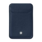 Montblanc Sartorial Card Wallet 2Cc Magsafe Ink Blue - 131731