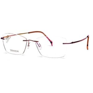 Stepper Unisex Transparent Lens Eyeglasses - 3219B 52-16-135 F010