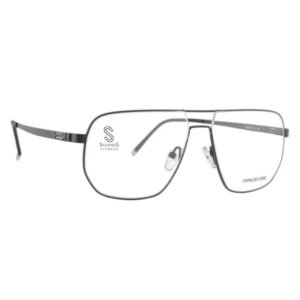 Stepper Men Transparent Lens Eyeglasses - 40209 55-14-145 F090