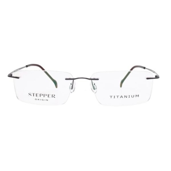 Stepper Men Transparent Lens Eyeglasses - 4253B 53-16-140 F092