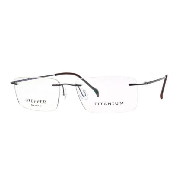 Stepper Men Transparent Lens Eyeglasses - 4253B 53-16-140 F092