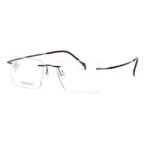 Stepper Men Transparent Lens Eyeglasses - 4271B 52-16-140 F019