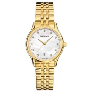 Balmain Beleganza Lady M Women White Dial Quartz Watch - B8350.33.86