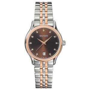 Balmain Beleganza Lady M Women Brown Dial Quartz Watch - B8358.33.55