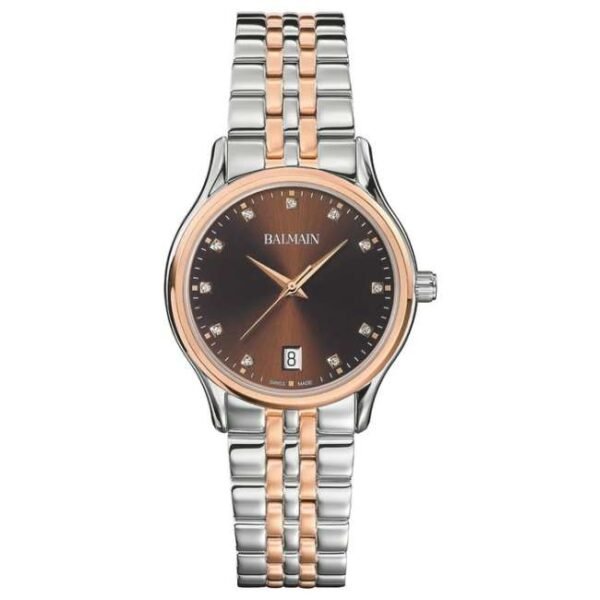 Balmain Beleganza Lady M Women Brown Dial Quartz Watch - B8358.33.55