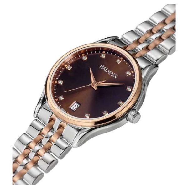 Balmain Beleganza Lady M Women Brown Dial Quartz Watch - B8358.33.55