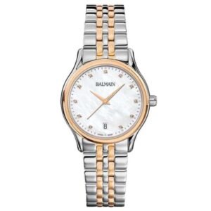 Balmain Beleganza Lady M Women Mother Of Pearl Dial Quartz Watch - B8358.33.86