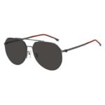 Boss Men Grey Lens Sunglasses - BOSS 1404/F/SK R80 61IR