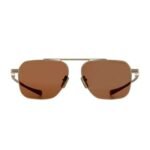 Dita Lancier Men Aviator Shape Sunglasses|DLS419 A 01 (POLARIZED)
