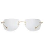 Dita Lancier Unisex Square Shape Eyeglasses|DLX119 A 01