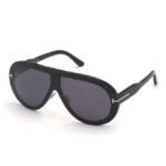 Tom Ford Unisex Grey Lens Sunglasses - FT0836 61 001