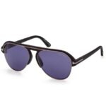 Tom Ford Men Blue Lens Sunglasses - FT0929 58 02V