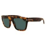 Tom Ford Men Blue Lens Sunglasses - FT1077 55 53V