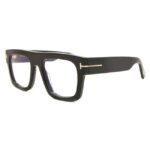 Tom Ford Men Transparent Lens Eyeglasses - FT5634-B 52 001