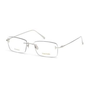 Tom Ford Men Transparent Lens Eyeglasses - FT5678 54 018