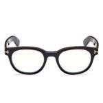 Tom Ford Men Transparent Lens Eyeglasses - FT5807-B 50 001