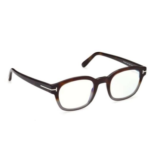 Tom Ford Men Transparent Lens Eyeglasses - FT5808-B 49 055