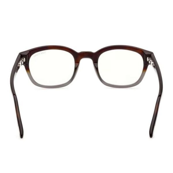 Tom Ford Men Transparent Lens Eyeglasses - FT5808-B 49 055