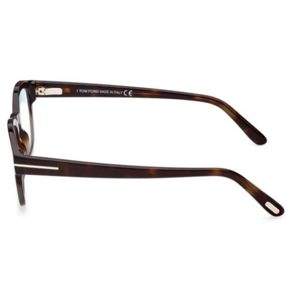 Tom Ford Men Transparent Lens Eyeglasses - FT5808-B 49 055