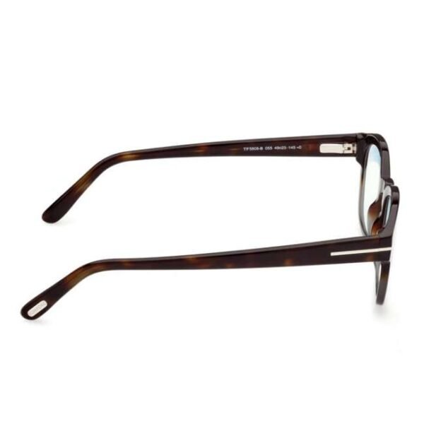 Tom Ford Men Transparent Lens Eyeglasses - FT5808-B 49 055