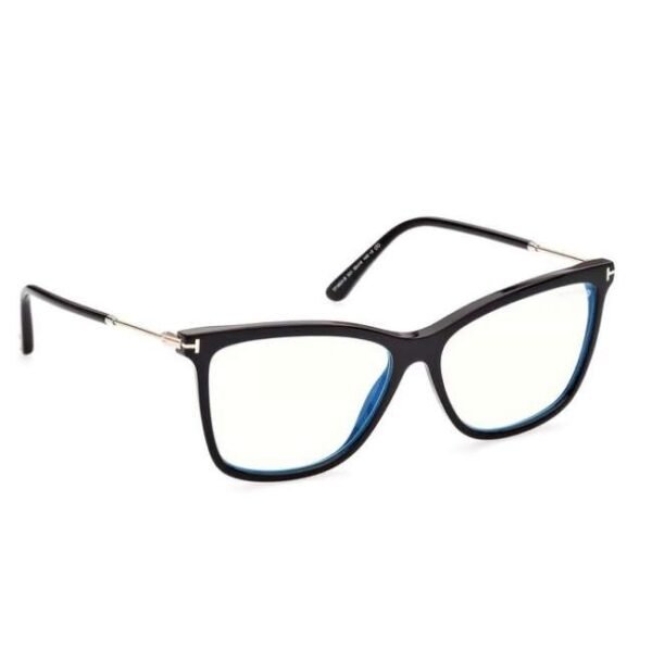 Tom Ford Women Transparent Lens Eyeglasses - FT5824-B 56 001