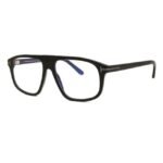 Tom Ford Men Transparent Lens Eyeglasses - FT5901-B-N 55 001