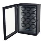 Paul Design Gentlemen 12 Watch Winder - Black Apricot