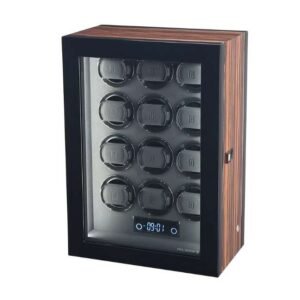 Paul Design Gentlemen 12 Watch Winder - Macassar