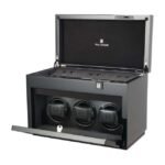 Paul Design Gentlemen 3+5 Watch Winder - Black Highgloss