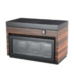 Paul Design Gentlemen 3+5 Watch Winder - Macassar