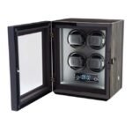 Paul Design Gentlemen 4 Watch Winder - Black Shadow