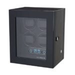 Paul Design Gentlemen 4 Watch Winder - Black Apricot