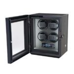 Paul Design Gentlemen 4 Watch Winder - Black Apricot