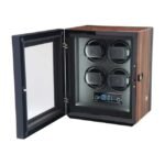Paul Design Gentlemen 4 Watch Winder - Macassar
