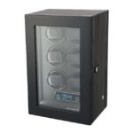 Paul Design Gentlemen 6 Watch Winder - Black Apricot