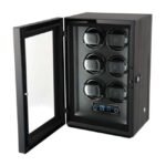 Paul Design Gentlemen 6 Watch Winder - Black Apricot