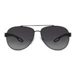 Prada Men Grey Lens Sunglasses - OPS55QS1AB5W162