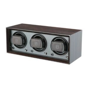 Paul Design Petite 3 Watch Winder - Macassar