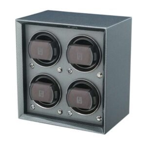 Paul Design Petite 4 Watch Winder - Carbon Fiber